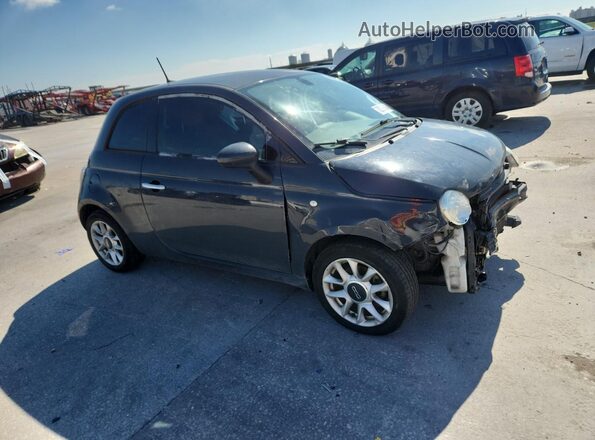 3C3CFFKR9HT671423 2017 FIAT 500 Gray Передня права чверть
