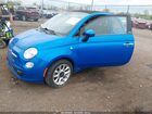 2017 Fiat 500c Pop Blue vin: 3C3CFFLR1HT698131