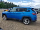 2018 Jeep Compass Sport Синий vin: 3C4NJCAB0JT255109