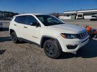 2020 Jeep Compass Sport Белый vin: 3C4NJCAB2LT147738
