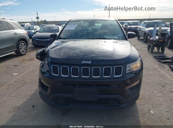 3C4NJCAB2MT553083 2021 JEEP COMPASS Черный Вид задней части салона