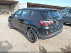 2021 Jeep Compass Sport Fwd Черный vin: 3C4NJCAB2MT553083