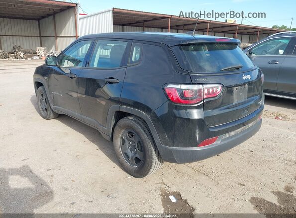 3C4NJCAB2MT553083 2021 JEEP COMPASS Черный Задняя левая четверть