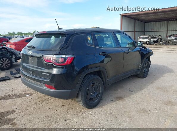 3C4NJCAB2MT553083 2021 JEEP COMPASS Черный Задняя правая четверть
