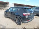 2021 Jeep Compass Sport Fwd Черный vin: 3C4NJCAB2MT553083