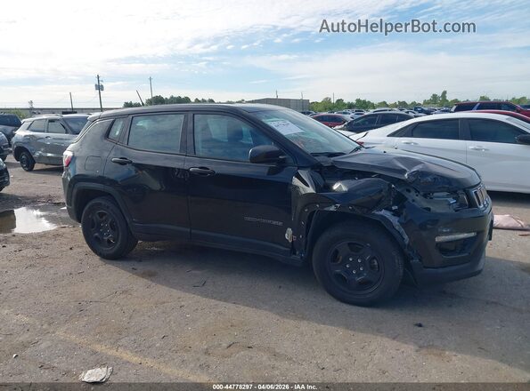 3C4NJCAB2MT553083 2021 JEEP COMPASS Черный Панорамный вид салона 360°