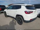2019 Jeep Compass Sport Fwd White vin: 3C4NJCAB5KT736703