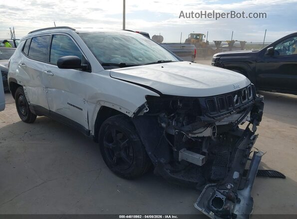 3C4NJCAB5KT736703 2019 JEEP COMPASS White Delantero derecho