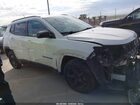 2019 Jeep Compass Sport Fwd White vin: 3C4NJCAB5KT736703