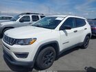 2020 Jeep Compass Sport Fwd Белый vin: 3C4NJCABXLT169308