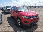 2017 Jeep New Compass Latitude Fwd Red vin: 3C4NJCBB0HT629615