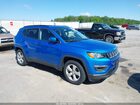 2017 Jeep New Compass Latitude Fwd Blue vin: 3C4NJCBB3HT652676