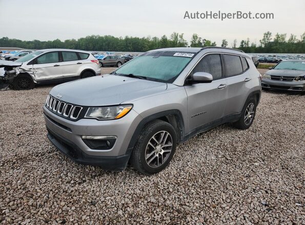 3C4NJCBB4KT623923 2019 JEEP COMPASS Серебряный Передняя левая четверть