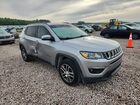 2019 Jeep Compass Latitude Серебряный vin: 3C4NJCBB4KT623923