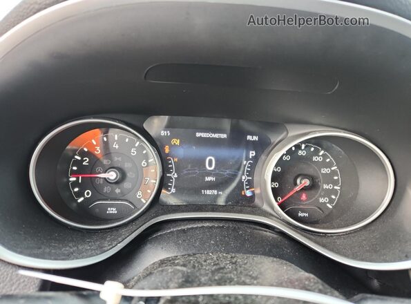 3C4NJCBB4KT623923 2019 JEEP COMPASS Серебряный Вид щитка приборов