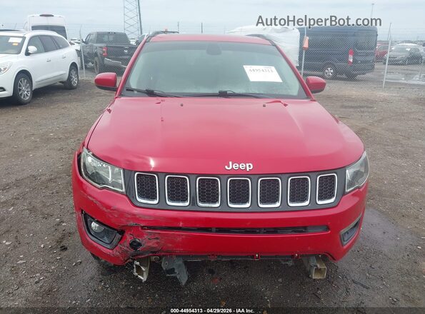 3C4NJCBB4KT692899 2019 JEEP COMPASS Red Widok zestawu wskaźników