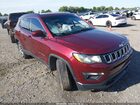 2020 Jeep Compass Sun And Safety Fwd Red vin: 3C4NJCBB6LT258596