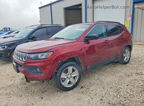 3C4NJCBB7NT104062 2022 JEEP COMPASS Красный Передняя левая четверть
