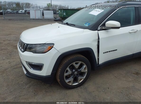 3C4NJCCB1LT110306 2020 JEEP COMPASS White Widok z przodu
