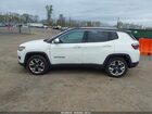 2020 Jeep Compass Limited Fwd White vin: 3C4NJCCB1LT110306