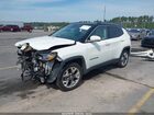 2021 Jeep Compass Limited Fwd White vin: 3C4NJCCB3MT508375