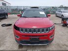 2020 Jeep Compass Limited Fwd Красный vin: 3C4NJCCB4LT165977