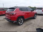 2020 Jeep Compass Limited Fwd Красный vin: 3C4NJCCB4LT165977