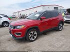 2020 Jeep Compass Limited Fwd Красный vin: 3C4NJCCB4LT165977