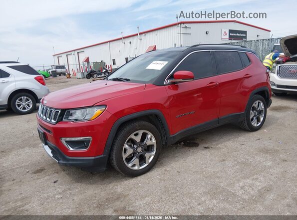 3C4NJCCB4LT165977 2020 JEEP COMPASS Красный Передняя левая четверть