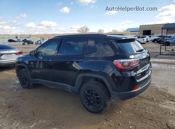 3C4NJDAB1JT261670 2018 JEEP COMPASS Черный Задняя левая четверть