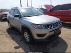 2018 Jeep Compass Sport 4x4 Silver vin: 3C4NJDAB2JT100972