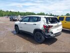 2017 Jeep New Compass Sport 4x4 White vin: 3C4NJDAB6HT667888