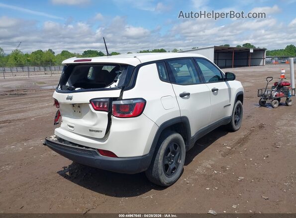3C4NJDAB6HT667888 2017 JEEP NEW COMPASS White Задня права чверть