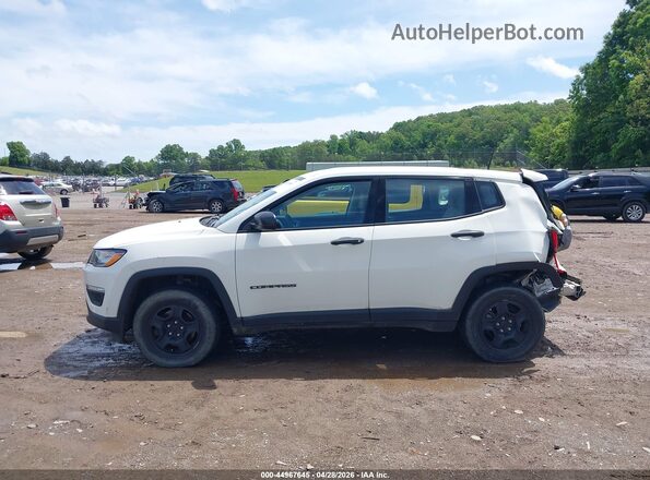 3C4NJDAB6HT667888 2017 JEEP NEW COMPASS White Вид задньої частини салону