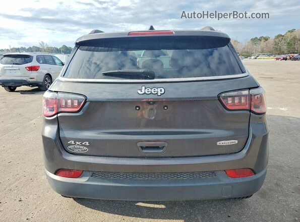 3C4NJDBB0JT314034 2018 JEEP COMPASS Серый Вид сзади