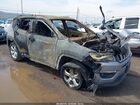 2019 Jeep Compass Latitude 4x4 Silver vin: 3C4NJDBB0KT850709