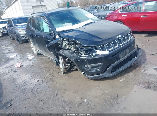 3C4NJDBB0LT138590 2020 JEEP COMPASS Black Przód prawy