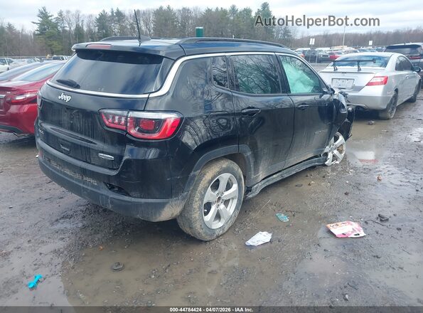 3C4NJDBB0LT138590 2020 JEEP COMPASS Black Tył prawy