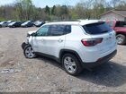 2022 Jeep Compass Latitude 4x4 White vin: 3C4NJDBB0NT131593