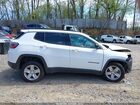 2022 Jeep Compass Latitude 4x4 White vin: 3C4NJDBB0NT131593