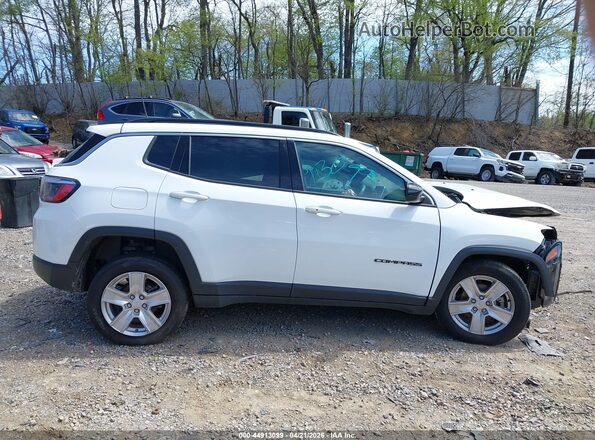 3C4NJDBB0NT131593 2022 JEEP COMPASS White Vista interior de 360 grados
