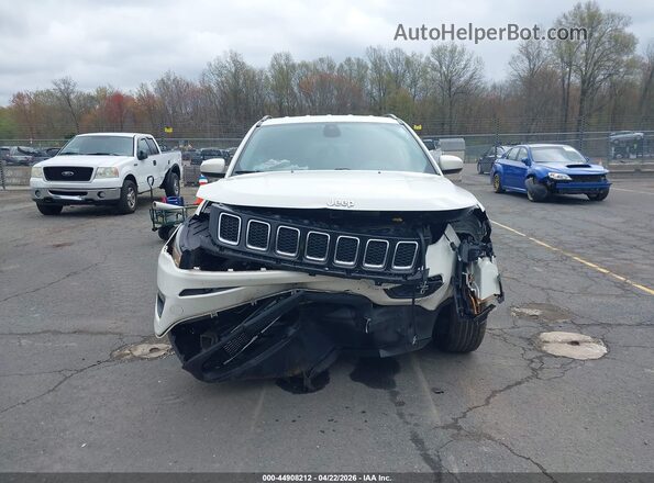 3C4NJDBB1JT104896 2018 JEEP COMPASS White Vista del cuadro de instrumentos