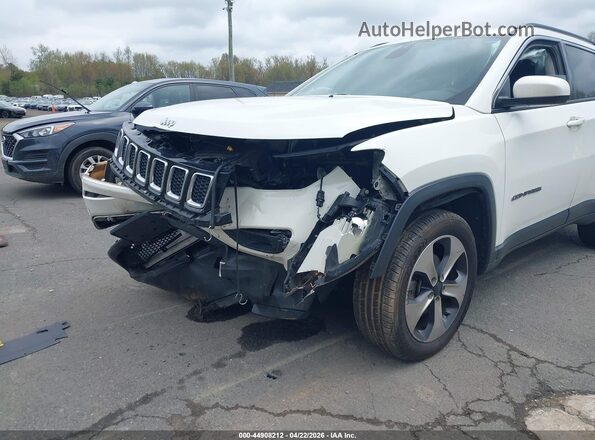 3C4NJDBB1JT104896 2018 JEEP COMPASS White Vista frontal