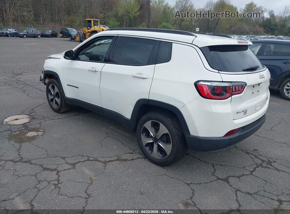 3C4NJDBB1JT104896 2018 JEEP COMPASS White Trasero izquierdo