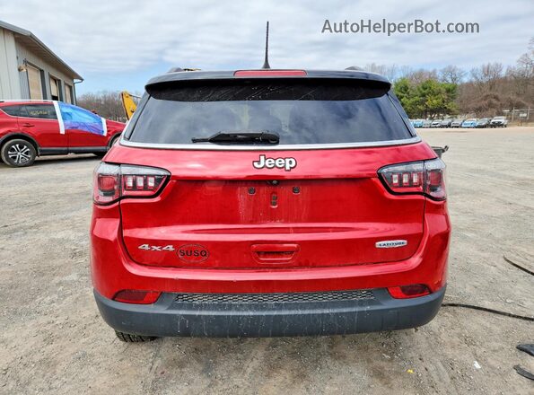 3C4NJDBB1KT742390 2019 JEEP COMPASS Red უკანა ხედი