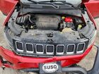2019 Jeep Compass Latitude Red vin: 3C4NJDBB1KT742390