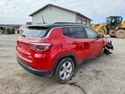 2019 Jeep Compass Latitude Red vin: 3C4NJDBB1KT742390