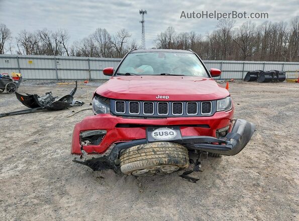 3C4NJDBB1KT742390 2019 JEEP COMPASS Red წინა ხედი