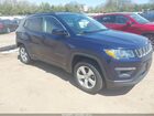 2020 Jeep Compass Latitude 4x4 Синий vin: 3C4NJDBB1LT123113