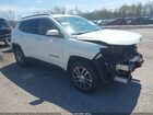 2020 Jeep Compass Latitude 4x4 White vin: 3C4NJDBB1LT148500